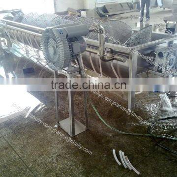 cpmplete automatic chicken feet peeling machinery