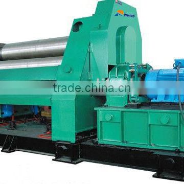 CNC 4-roller hydraulic rolling machine,2500mm CNC 4-roll hydraulic plate rolling machine