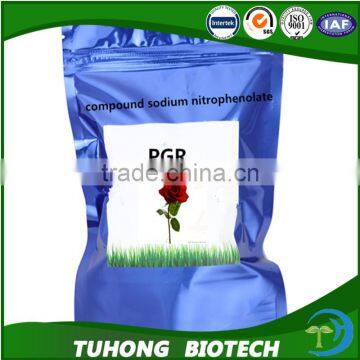 High purity plant hormone powder state PGR compound sodium nitrophenolate 98% TC