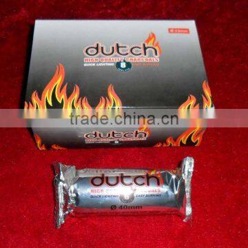 High Quality Easy Burning ducth shisha charcoal