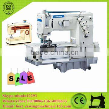 High Quality Good Price of Automatic Oil Supply Double Needle Industrial Sewing Machine Double Needle Sewing Machinery CS-2001C