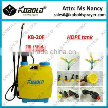 (KB-20F) Portable 20L knapsack sprayer agriculture garden use sprayer