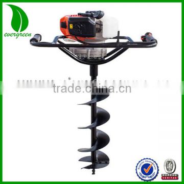 Garden tools gasoline earth auger hole