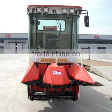 (cab)patented self-propelled maize harvesting machine