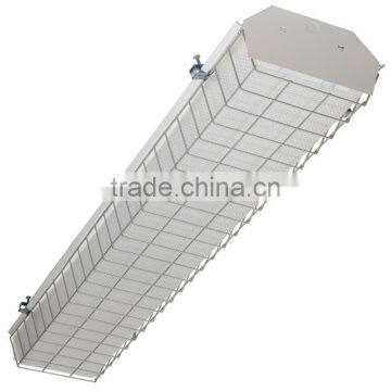 Protective fluorescent light wire guards