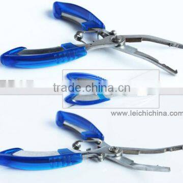 Best quality stainless steel cutting bent nose fishing pliers