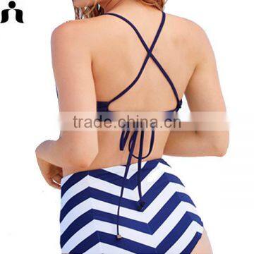 Open Hot Sexi Photo Image 2016 High Waist Swimwear photo-3