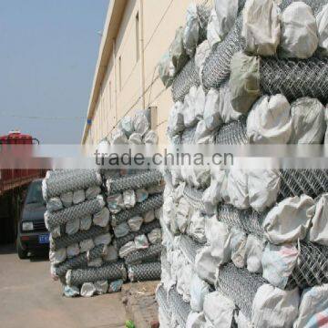 PVC coated Frame Chain Link Fence garden protection