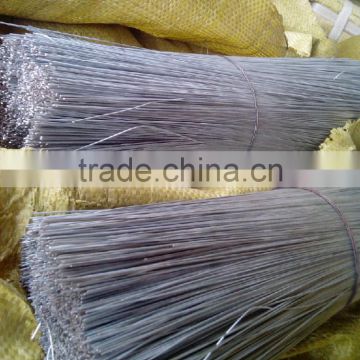 Black annealed straight cut binding wire