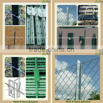 High Security Corner Iron Fence Post SGS Manufacturer