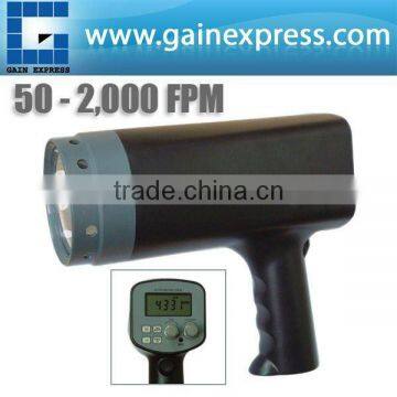 w/ 50-2,000 FPM 110V / 220V FIT FOR PRINT AND TEXTILE / Digital Handheld Stroboscope Analyzer