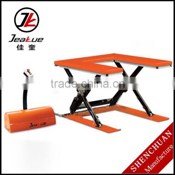 U type scissor electric lift table