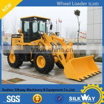 YINENG brand 1.1CMB bucket capacity mini wheel loader SL20