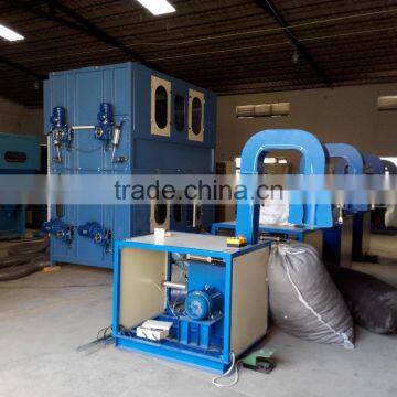 Blue White Automatic Fiber Weighing Filling Line for Home Textile photo-6