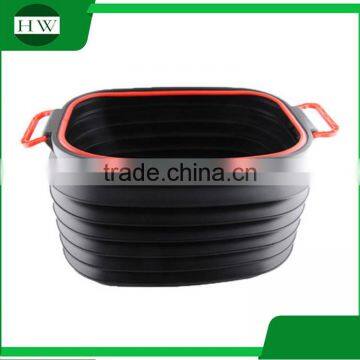 18L 37L 60L 25L Car Truck Collapsible Foldable Plastic Boot Organizer Organiser Trunk Organizer With Lid With Handle photo-3