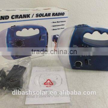 Cheap Protable Am/fm Bands Portable Radio With Torch Solar Smart Radio Solar photo-2