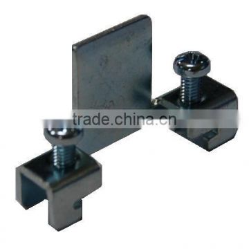 TA-002H 35mm Din Rail Steel End Bracket