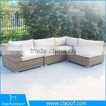 Hot Sale Hand Weave Rattan Outdoor Furniture Sofa Set photo-3