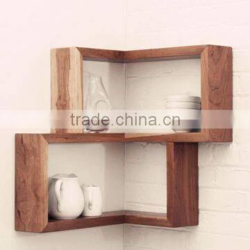 Creative Floating Shelf Outwards and Inwards for Books,photos,bowls Framing Shelf photo-2