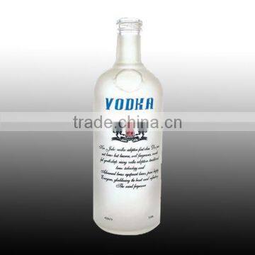 Wholesale 750 ml Empty Vodka Glass Bottle Grey Goose Bottle