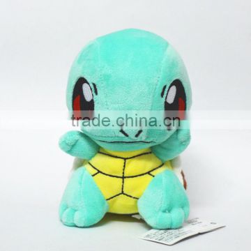 Promtional Gift Soft Cotton Pokemon Squirtle Plush Toy Doll