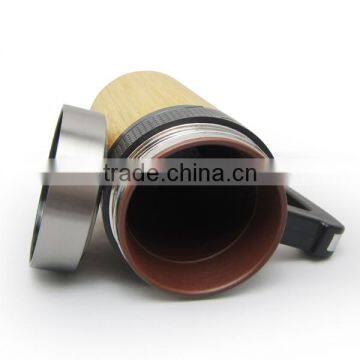 2017 Custom Coffee Mug, Accept Laser Engraving Logo Bamboo Mug Wood Travel Bottle photo-5