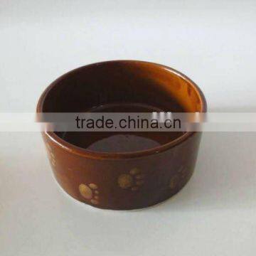 stock bowl, stock dog bowl, closeout ceramic bowl