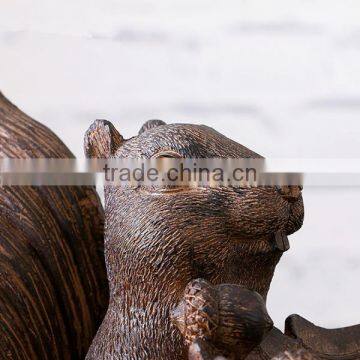 Resin Artificial Cute Squirrel Shaped Bookend photo-2