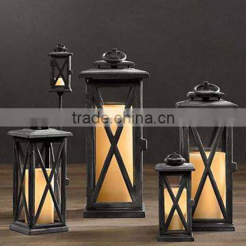 Cast Iron Material Garden Latern Candle Lantern photo-2