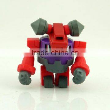 cartoon robot action figure,assembled custom plastic robot action figure,custom plastic robot action figure