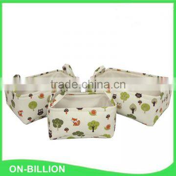Stylish Strong Fabric Storage Basket for Toy photo-3