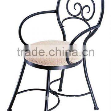 wrought iron chair