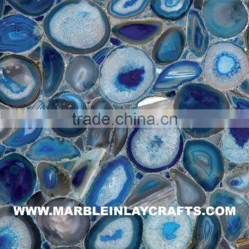 Blue Agate Natural Stone Slabs