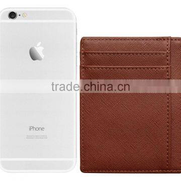 RFID Wallet Mens Slim Leather RFID Blocking Front Pocket Wallet Thin Card Holder photo-5