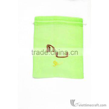 Embroidery Drawstring Bag, Use for Containing Underwear or Stuff, Handmade in Vietnam photo-5