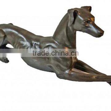 Garden Decoration Animal Sculpture Life Size Bronze Great Dane Statue photo-3