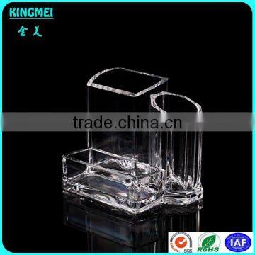 Custom Single Crystal Acrylic Pen Box Without Lid photo-2