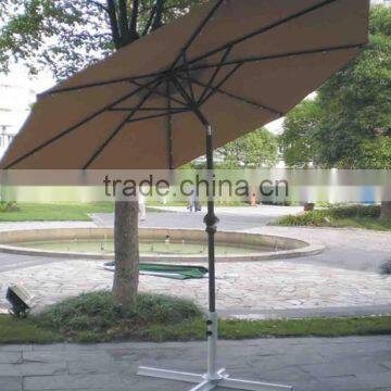 Outdoor Waterproof LED Light Blue Straight UmbrellaCK4001