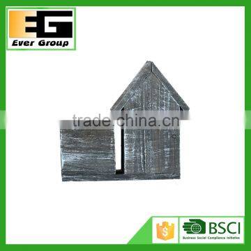 Gray Square Wooden Design Garden Flower Pot photo-5