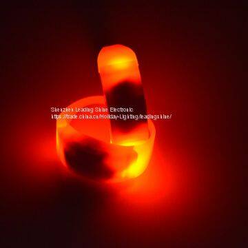 800 meter control remote silicon battrery operated replaceable led changing colorful wirstband armband