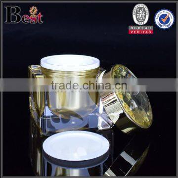 Crystal China Cosmetic Jar With Diamond Lid photo-4
