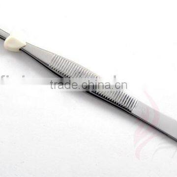 3.5" Flat Tip Eyebrow clip Eyebrow Tweezers