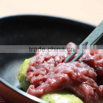 Stainless Steel Kanzashi Pick Fork Japanese Pattern Dessert Fork