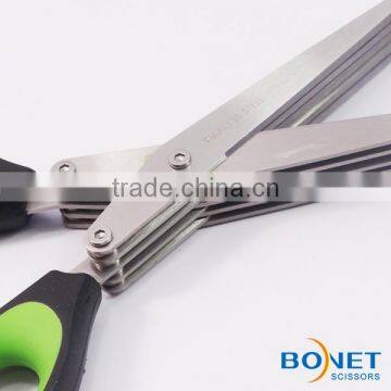 S97014C LFGB Qualified 8-3/4" Kitchen New Herb Scissors Snip photo-2