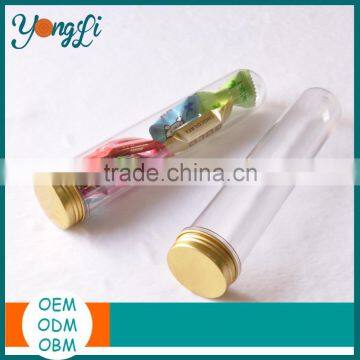 Hot Sales PET Candy Tube,Clear Transparent Acrylic TestTubes