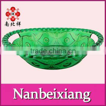 PS Material Plastic Fruit Container With Handle