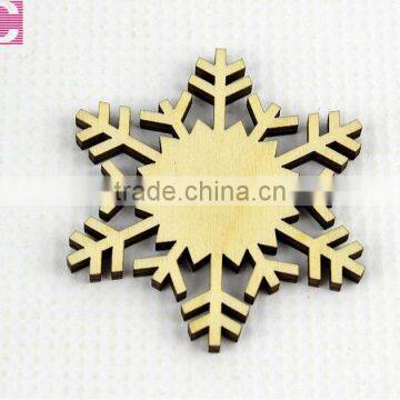 Wood Snow Slices for Christmas Tree Decoration photo-6