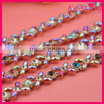 Wholesale Fashion Raw Roll Color Jewelry Chain WTP-1220 photo-2