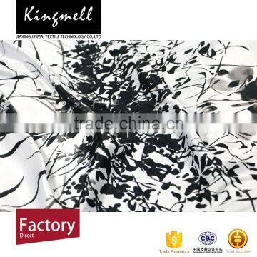 2016 Coustomized White Silk Fabric Hand Painted