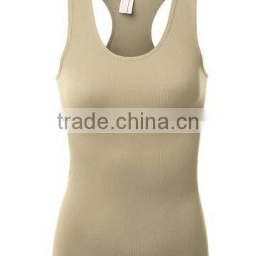 Fashion Wholesale 95% Cotton 5% Spandex Tank Top photo-2